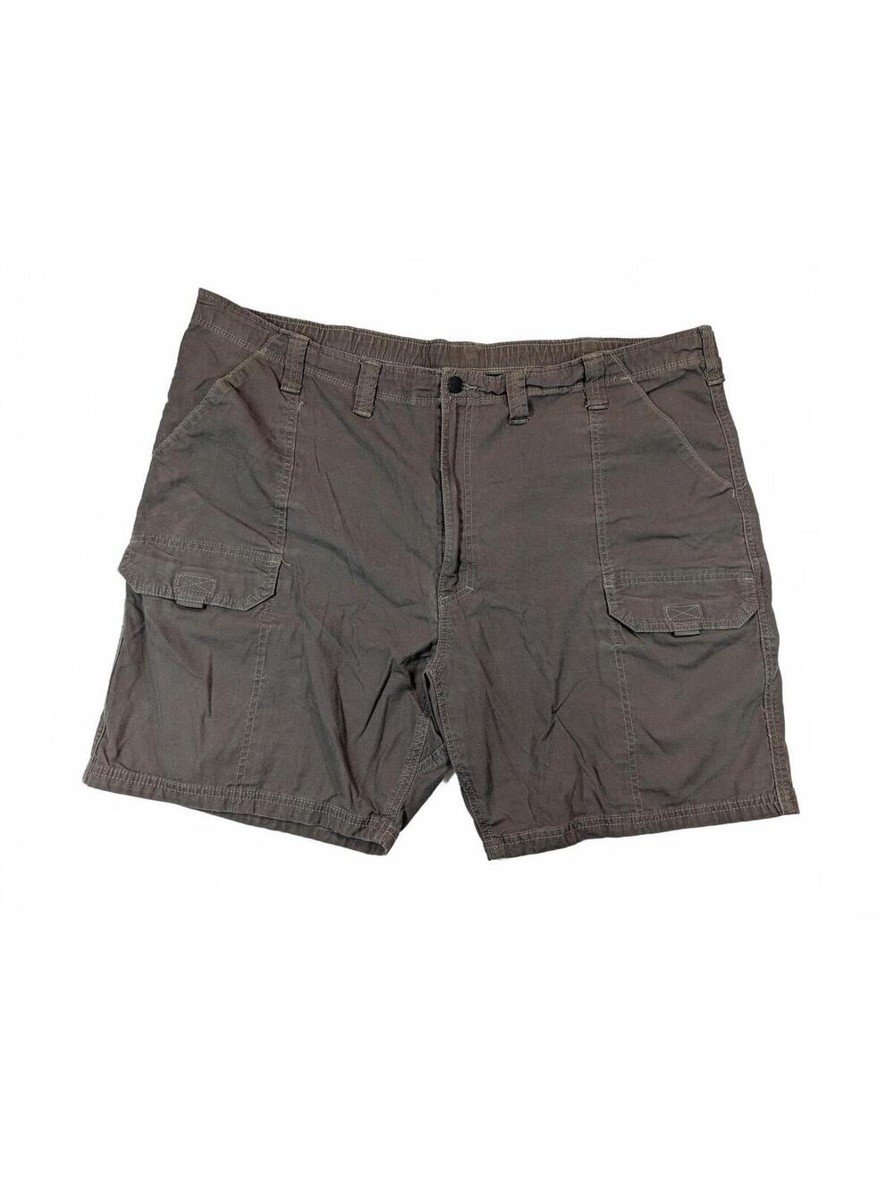 Wrangler NW934TK Stretch Cargo Hiking Shorts Brown Regular Fit Mens Size 44